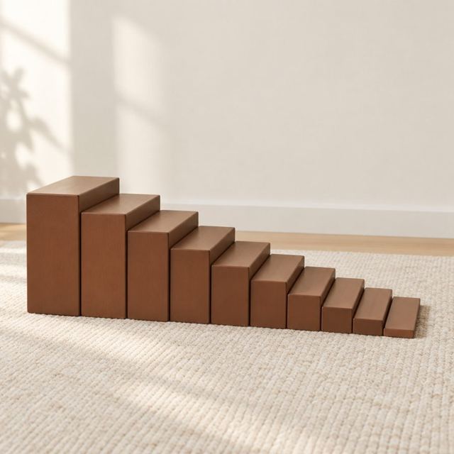 Brown stair